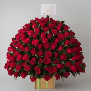 Base de rosas luxury