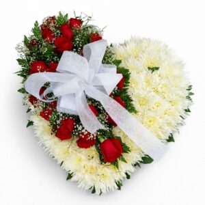 CORONA FUNEBRE CORAZON