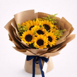 RAMILLETE DE 10 GIRASOLES