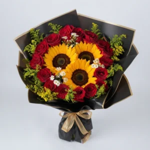 BOUQUET DE 3 GIRASOLES