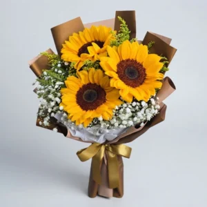 RAMILLETE 3 GIRASOLES